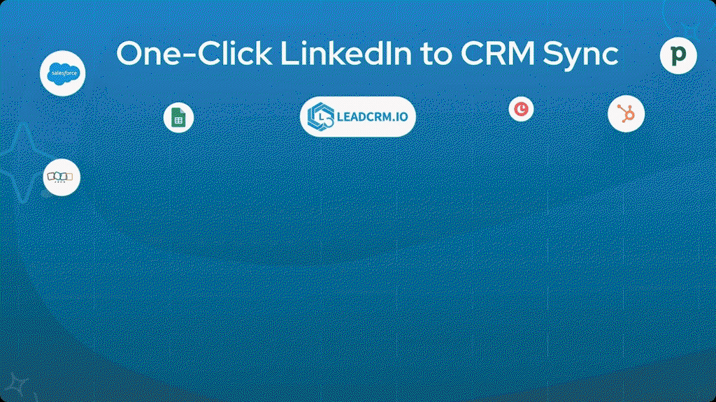 LeadCRM - Sync LinkedIn leads with your CRM | AppSumo