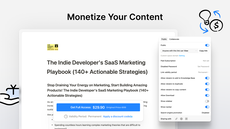Content monetization and subscription management thumbnail