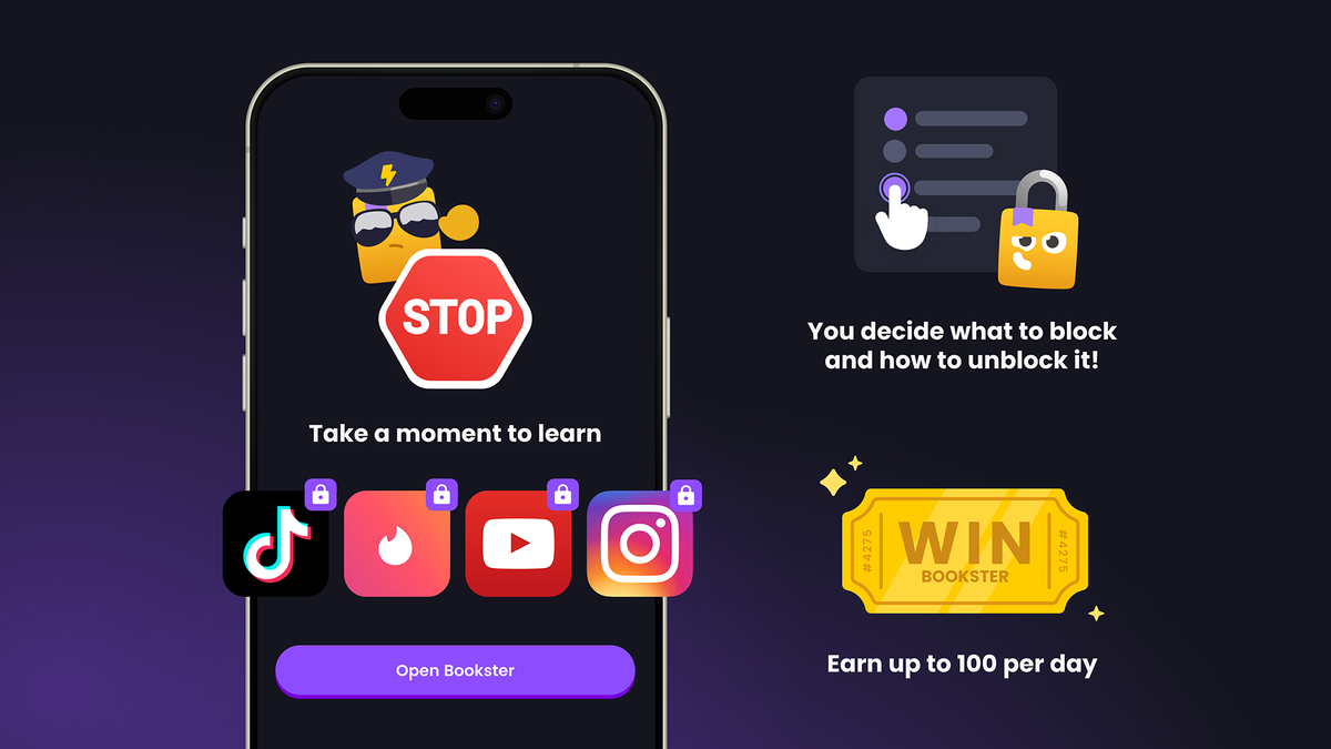 Stay focused with app blocking