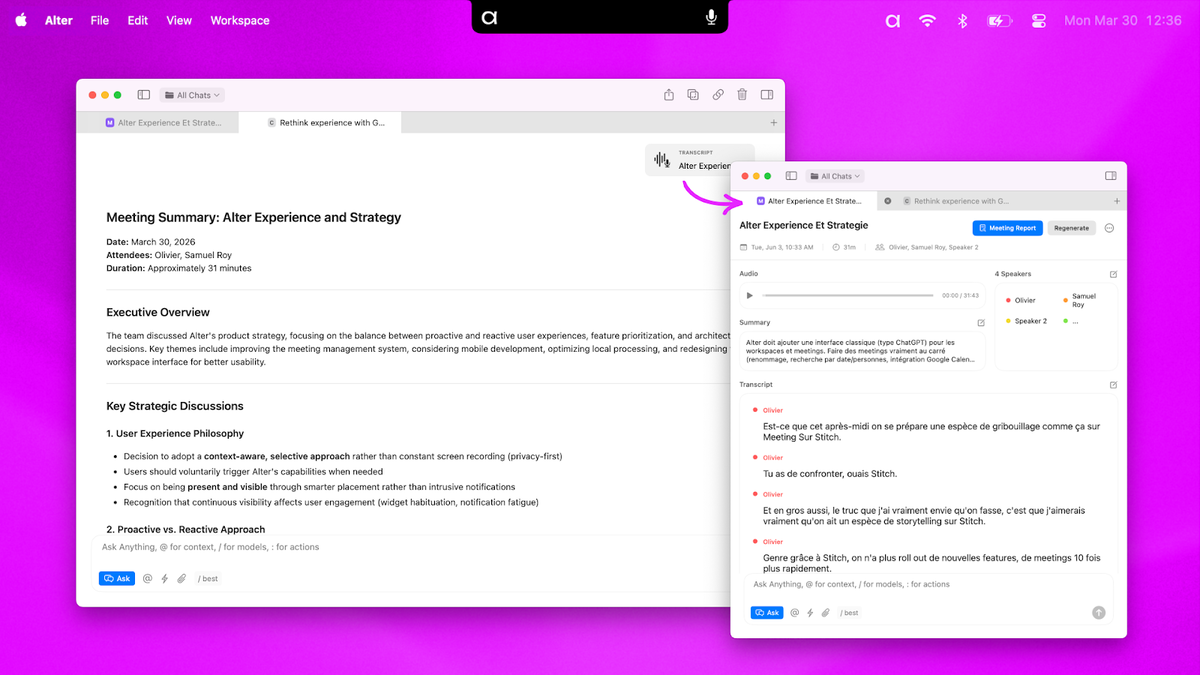 Record meetings with full privacy