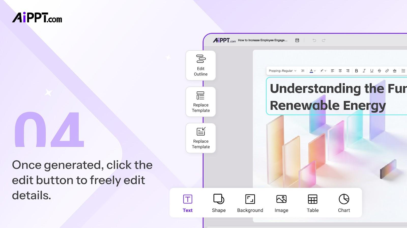 Slide editor