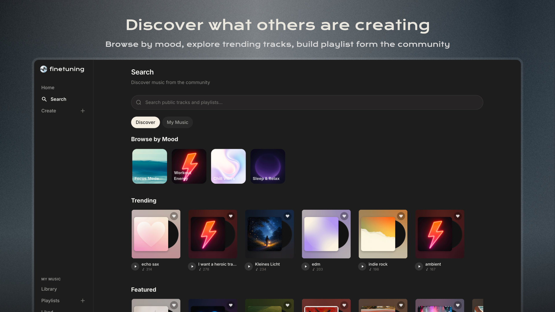Community music discovery