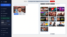 Thumbnail generation and templates thumbnail