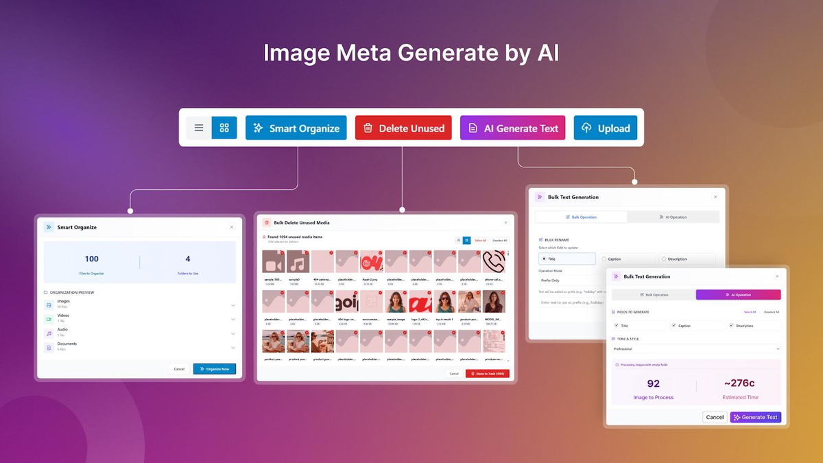 Automate your media metadata with AI