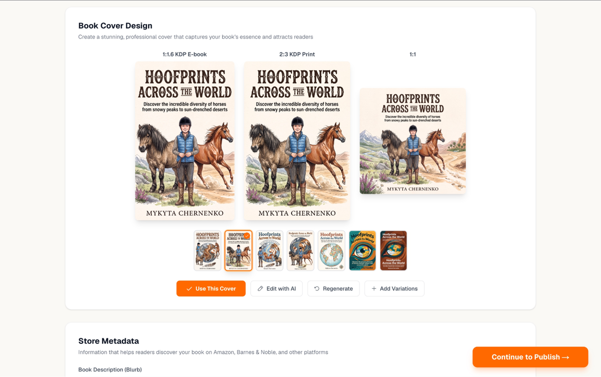 Write and illustrate feature