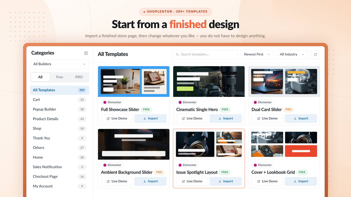 Template library