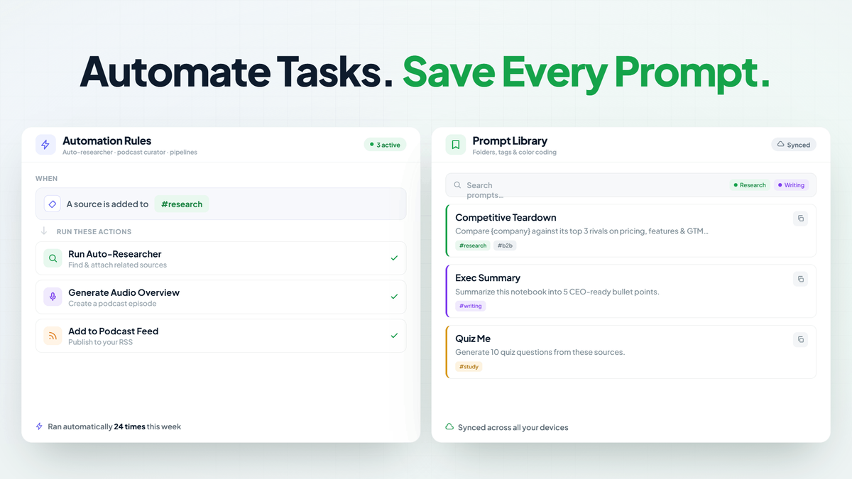 Automate your entire research pipeline