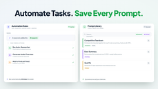Automation rules and prompt library thumbnail