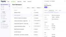 Document management thumbnail
