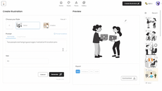 Create custom illustrations with AI thumbnail