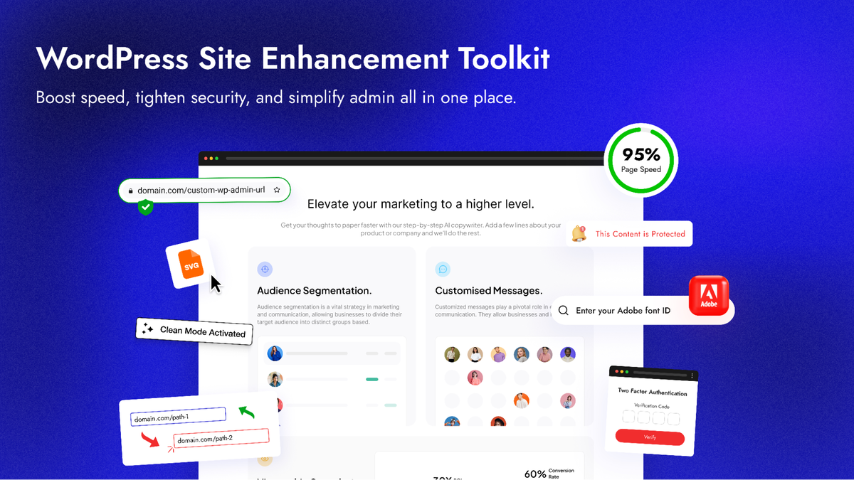 Access your site’s control panel