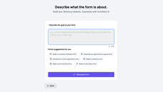 AI form builder thumbnail