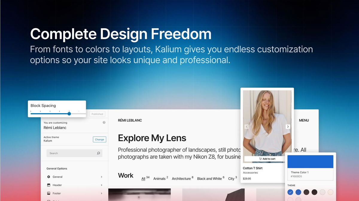 Designing interface