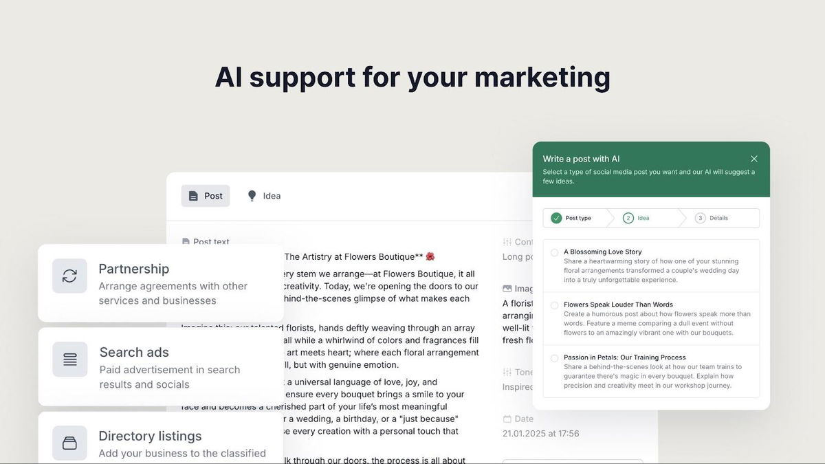 AI content generation