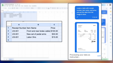 Data extraction thumbnail