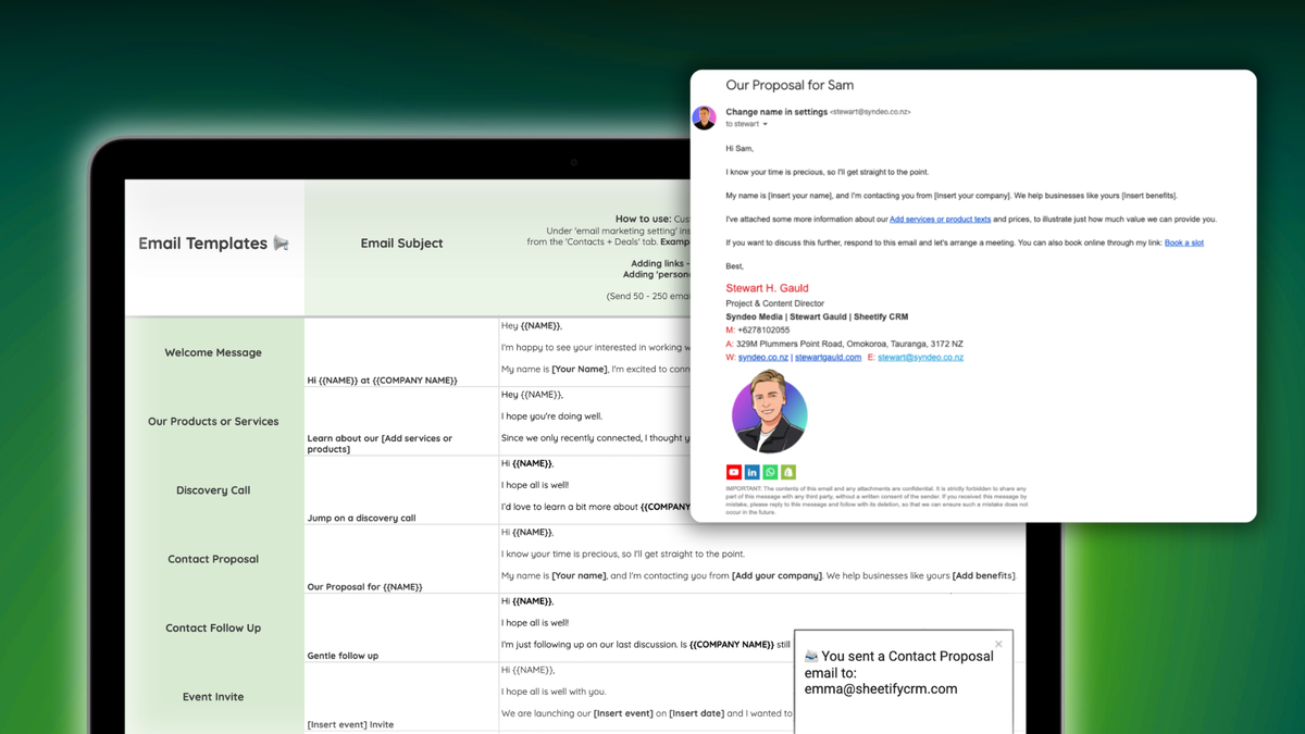 Send personal emails in bulk