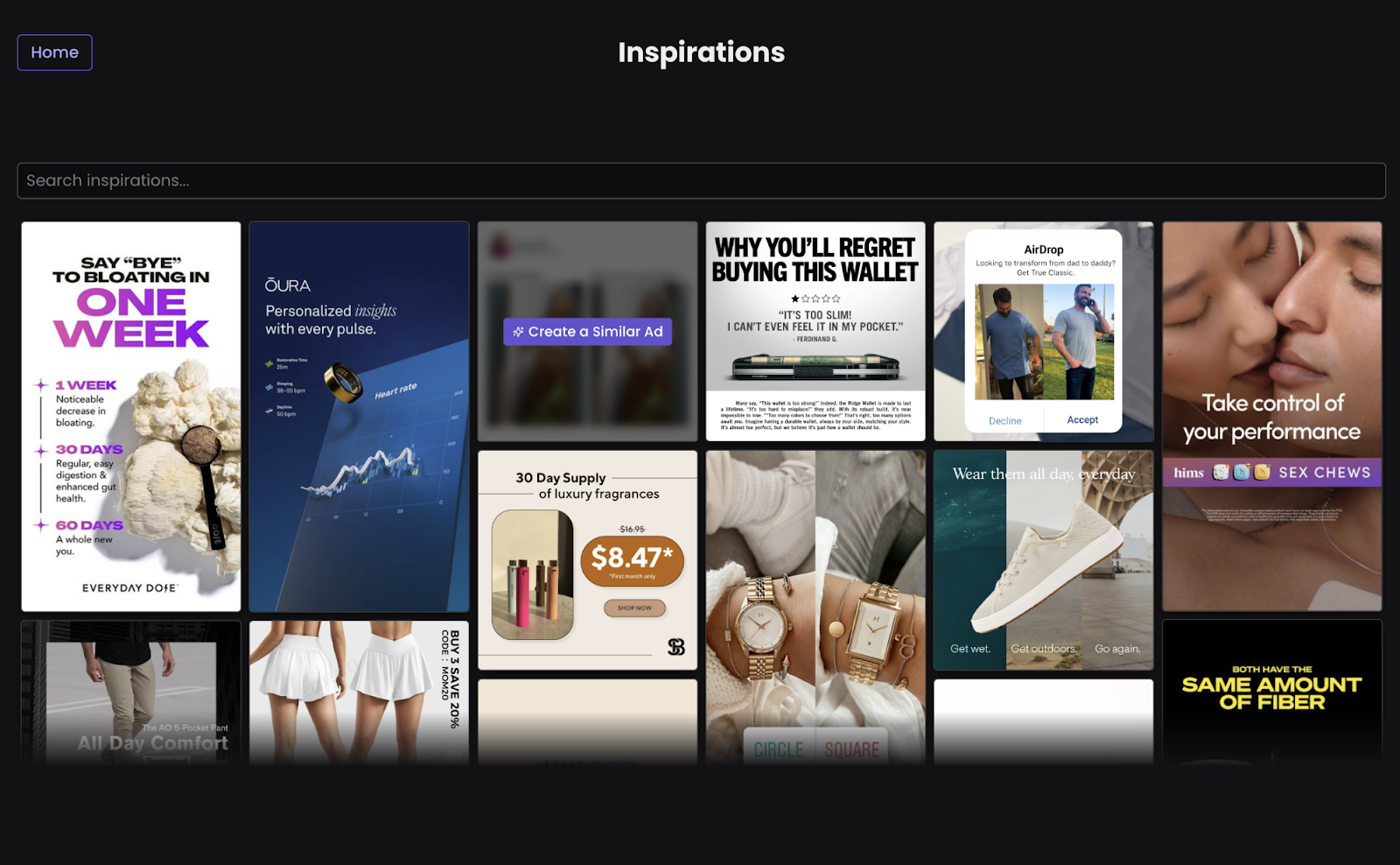 Inspiration library
