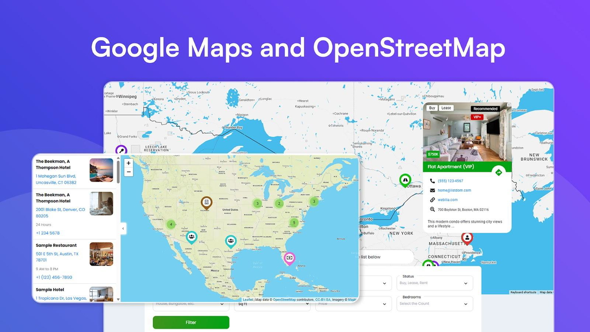 Improve map features on your listings