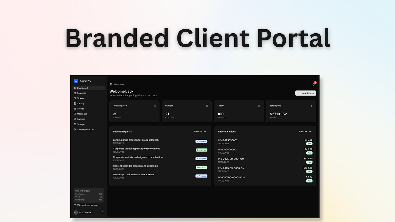 Client portal