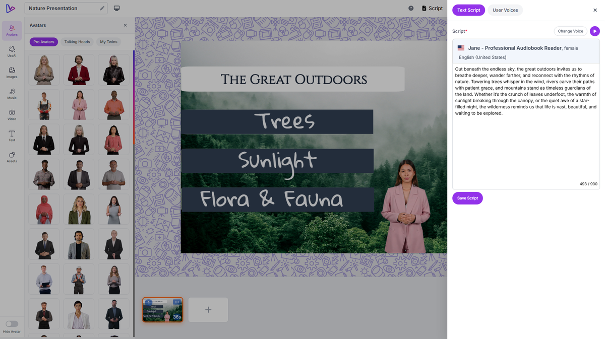 Level up your videos with built-in assets