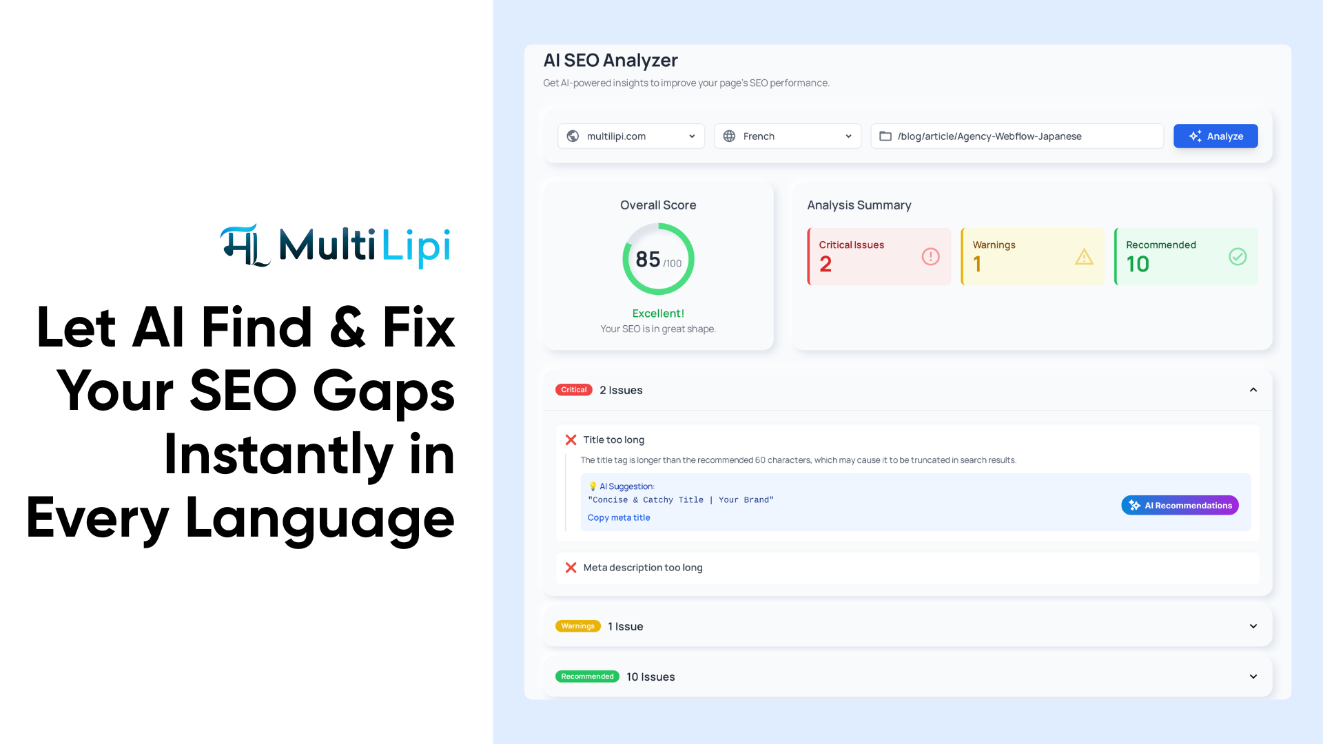 Multilingual SEO