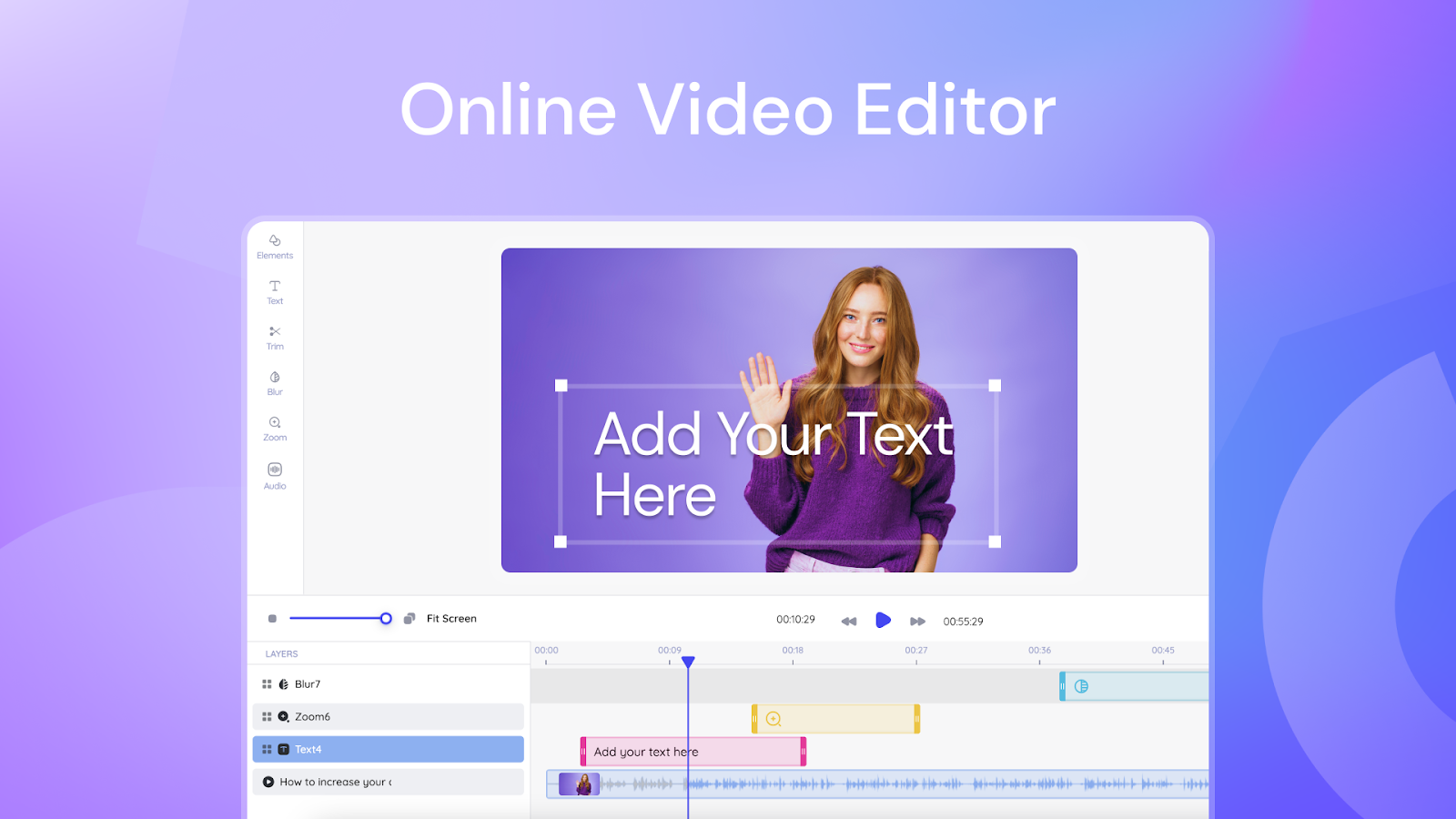 AI video editor