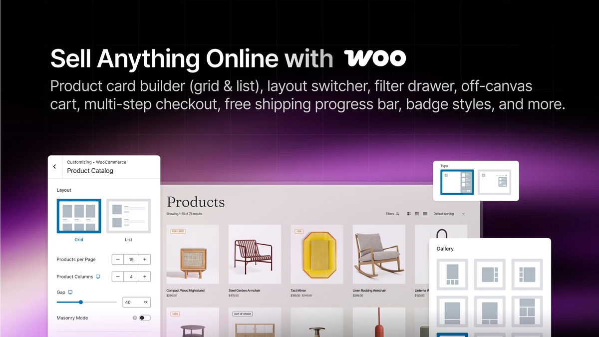 WooCommerce catalog customization