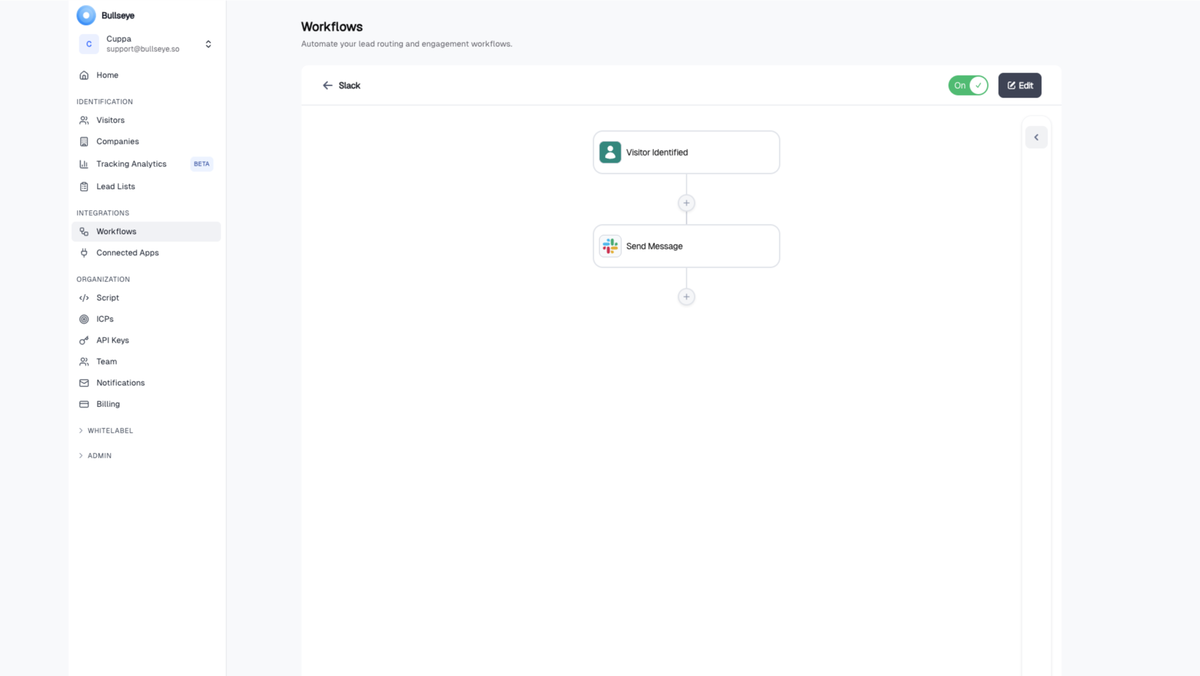 Workflow automation builder