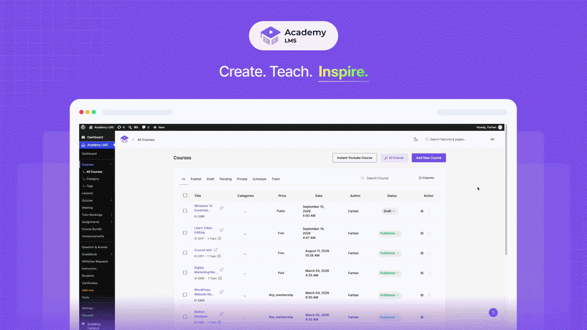 Course Builder