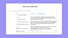 Access your prompt history thumbnail