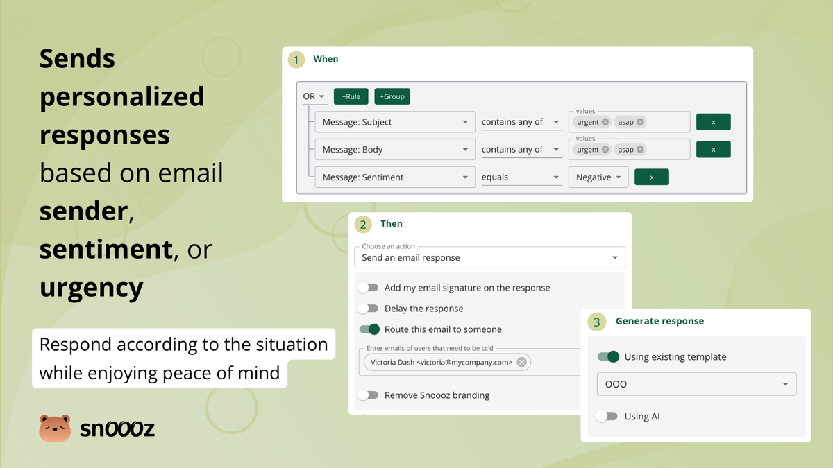 Send smarter replies with AI