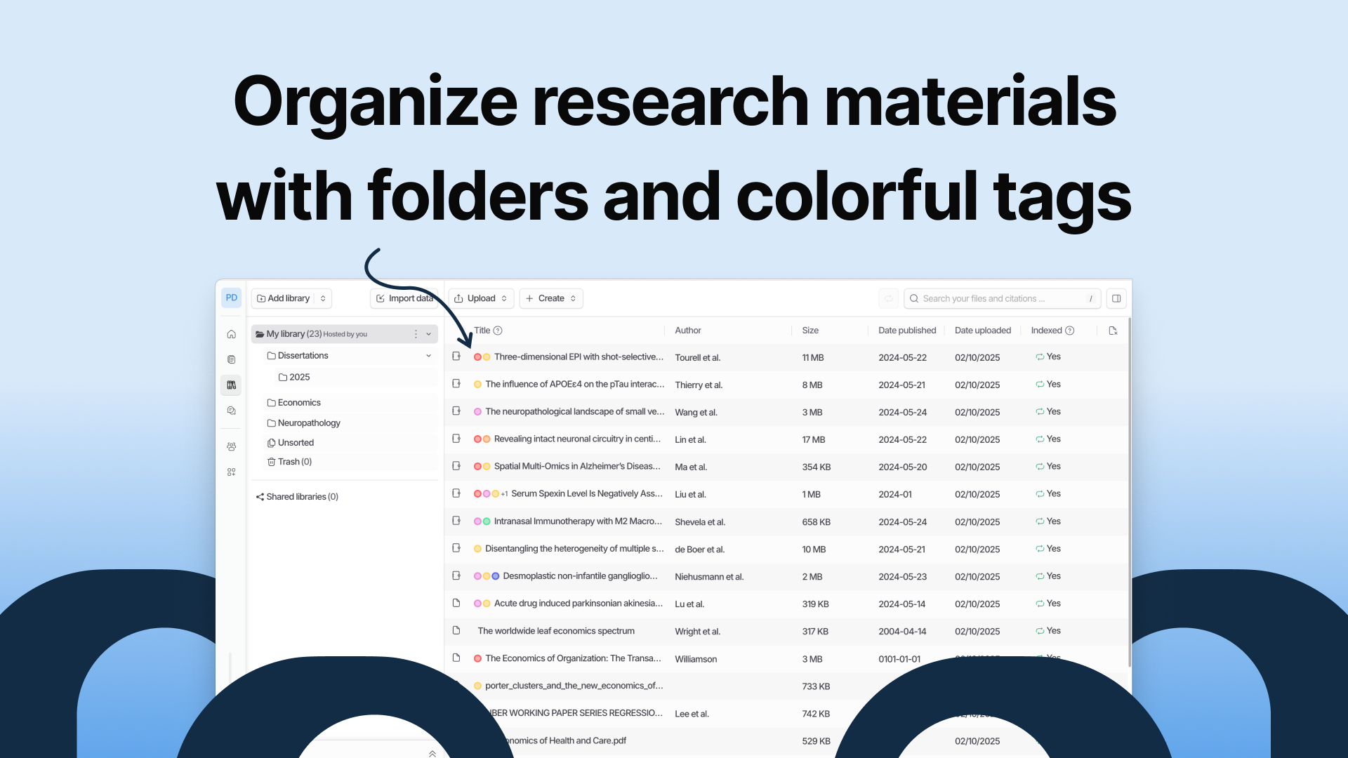 Reference and file manager