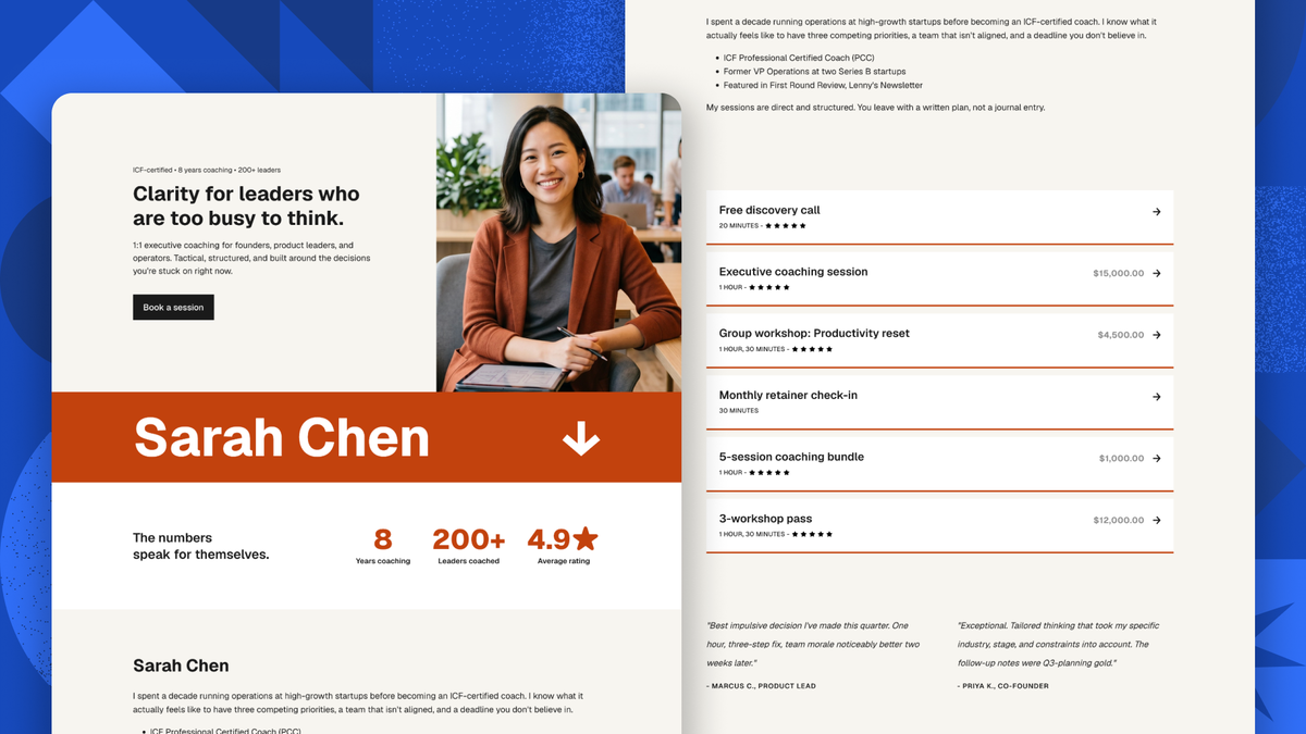 Payment dashboard