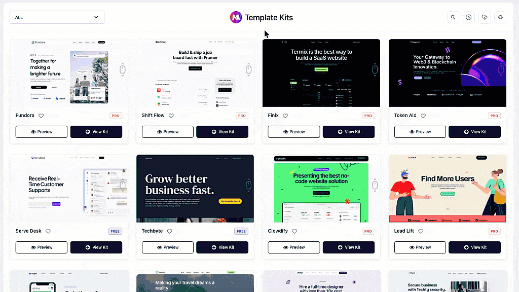 Hit the ground running with template kits