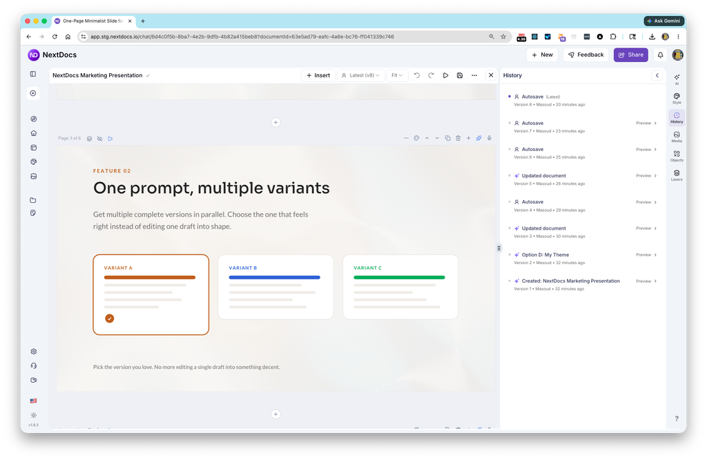 NextDocs - AI editor for docs and slides | AppSumo