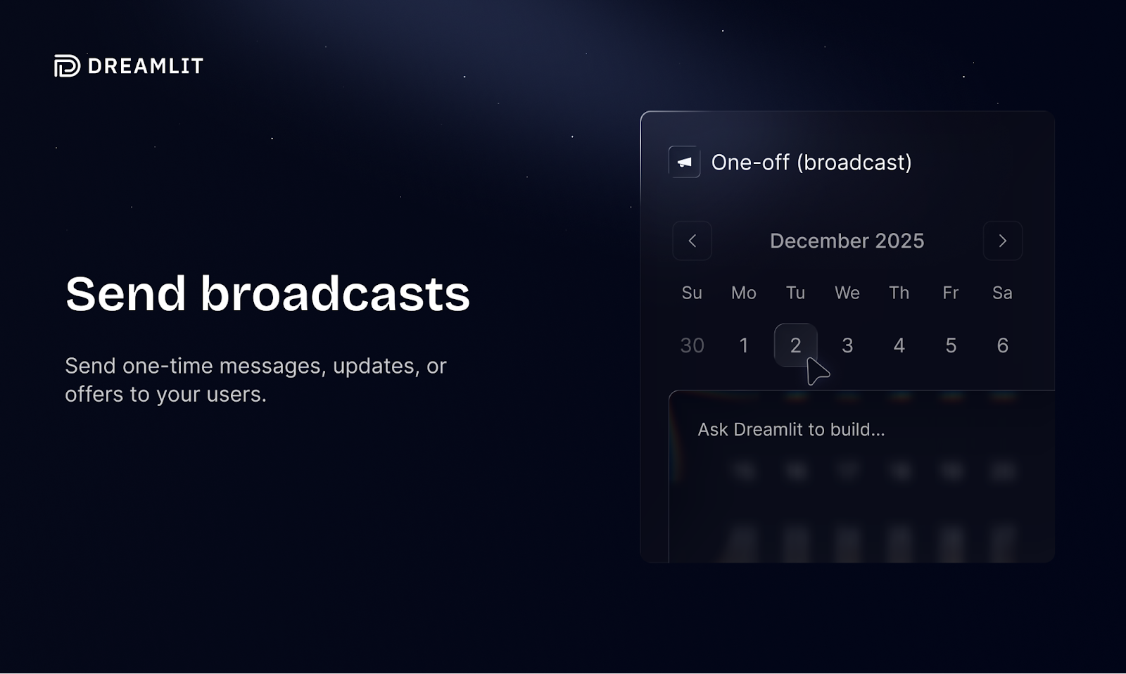 Email broadcasts
