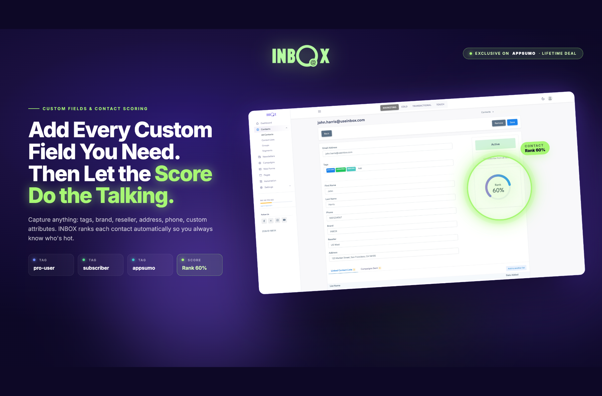 Custom fields