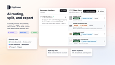 AI routing, split, and export thumbnail