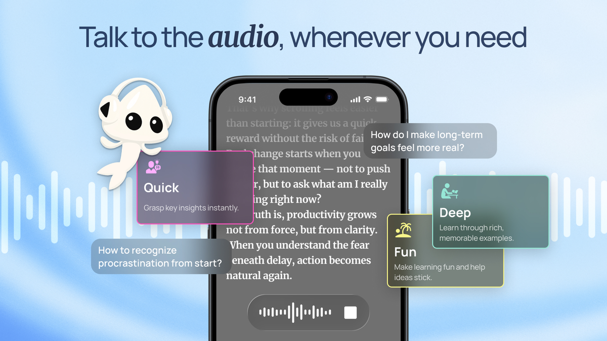 Chat with an AI agent while you learn