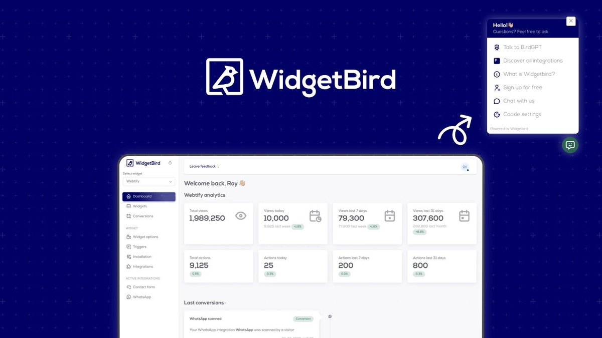 Monitor and grow conversions