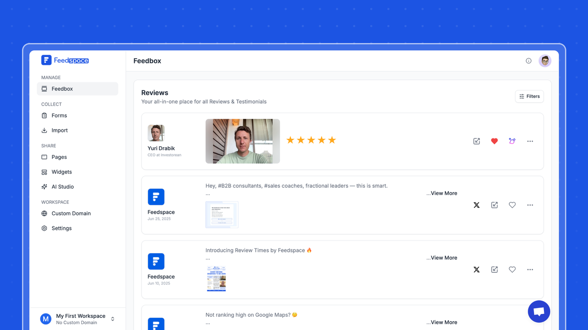 Get more out of your feedback