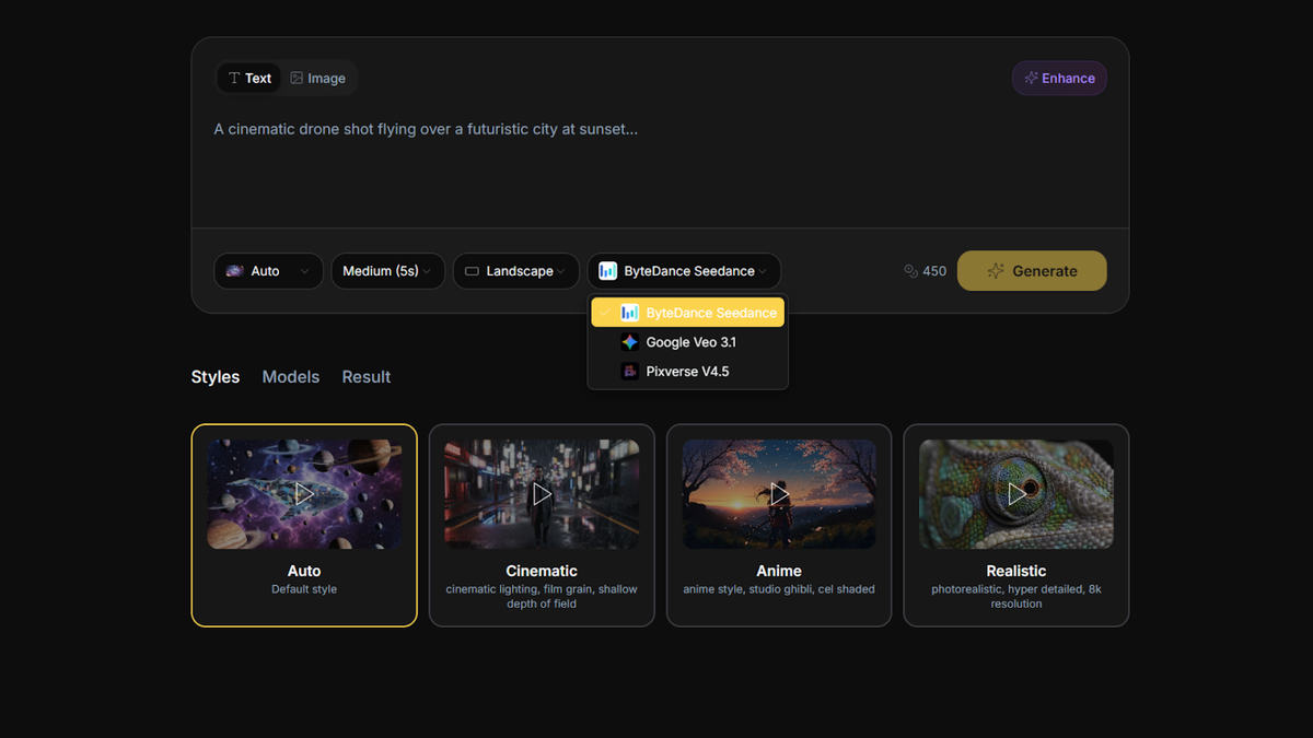 Generate professional images