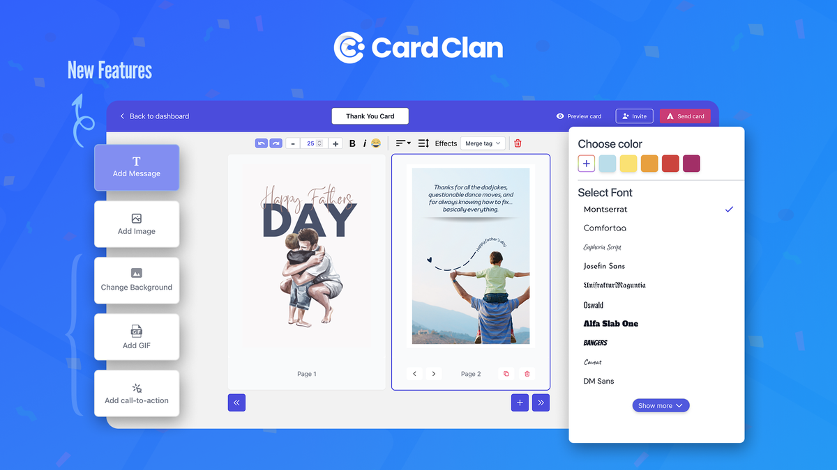Boost engagement with dynamic cards