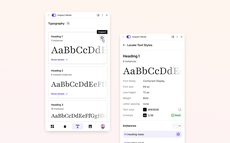 Access typography information thumbnail