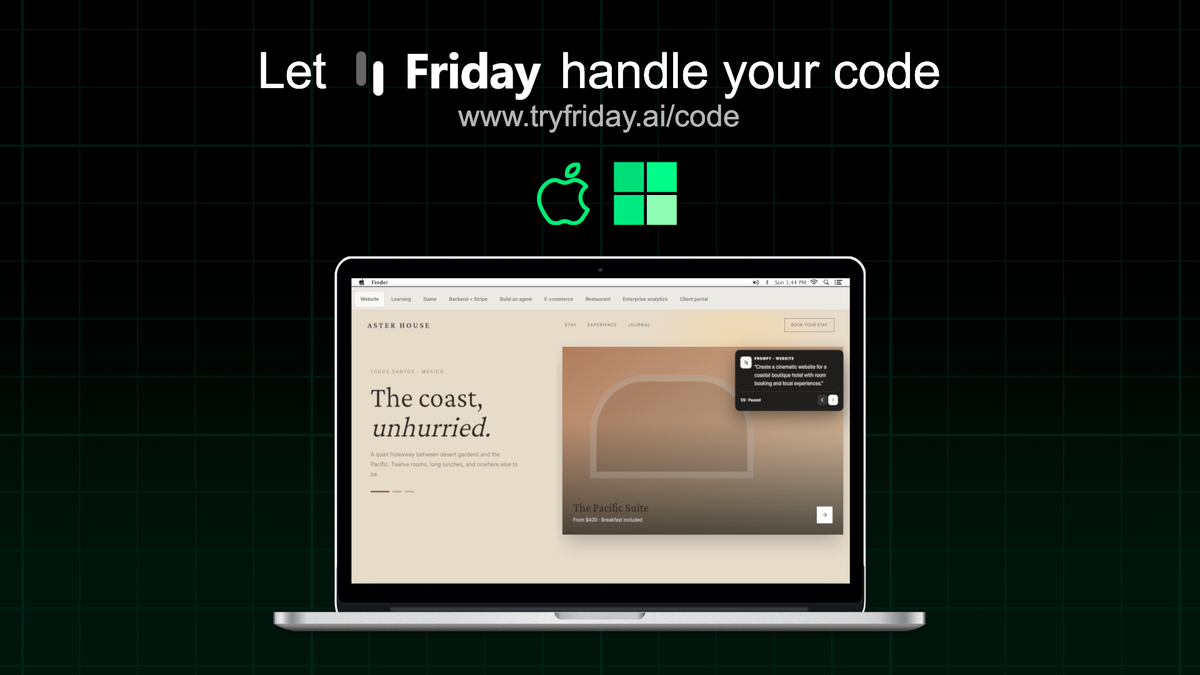 Build on Mac or Windows