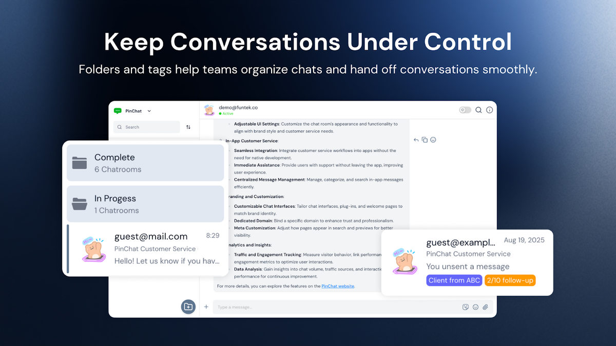 All your chats, in one inbox