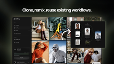 Clone, remix, reuse existing workflows. thumbnail