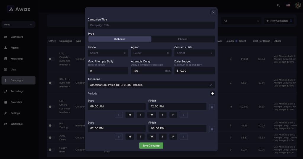 Awaz Awaz - AI voice calls and SMS automations | AppSumo