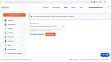 Connect securely via link thumbnail