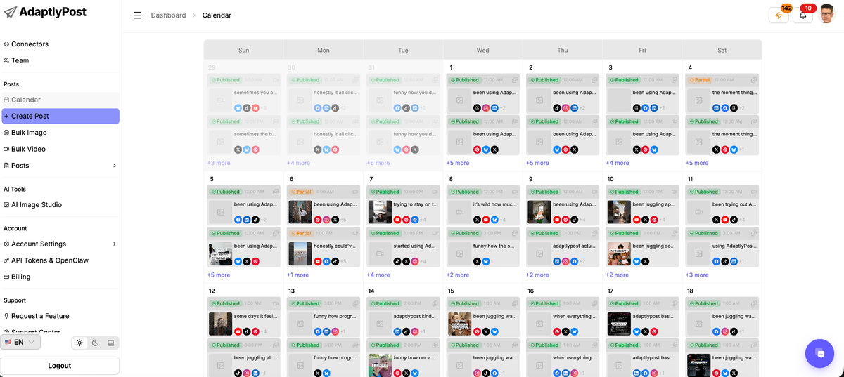 Plan, schedule, and customize every post